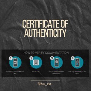 Certificate of Authenticity
